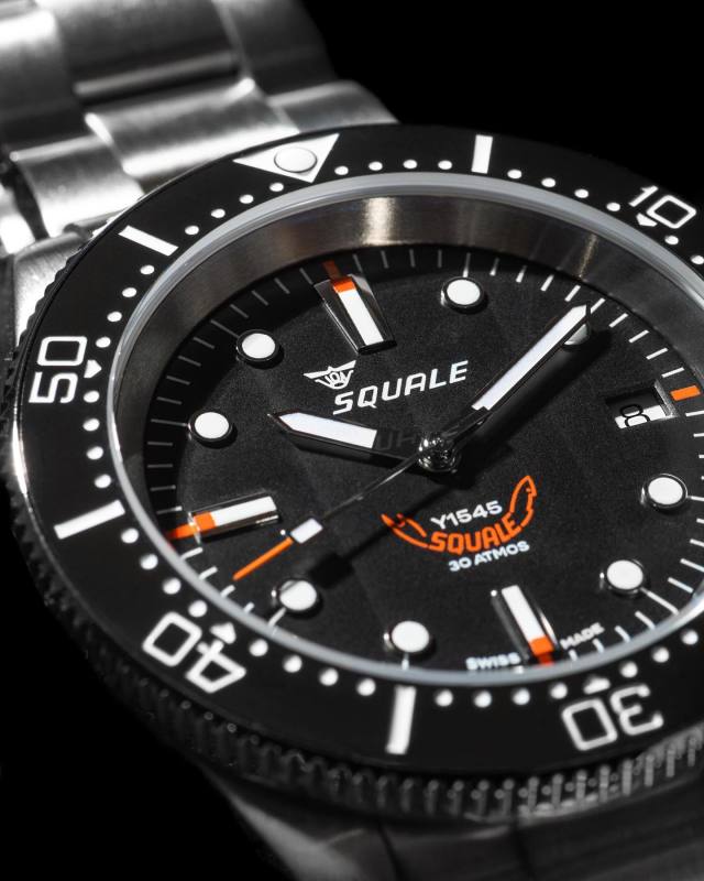 Instagram Repost 

 squaleofficial 

 Impeccable craftsmanship meets unbeatable performance with the Squale 1545 collections. These dive watches are water-resistant up to 300 meters, feature Swiss automatic movements, and are built to last. Dive into excellence! Discover all our Squale 1545 models. 

 #SqualeWatches #Squale1545 #ChaseYourDepths [ #squalewatch #monsoonalgear #divewatch #toolwatch #watch ]