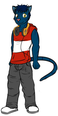 Lock’s anthro catboy Eddy