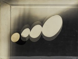 regardintemporel:   André Vigneau - L’Œuf, 1969  Collage sur fond de tirage argentique dans un emboîtage de plexiglas  