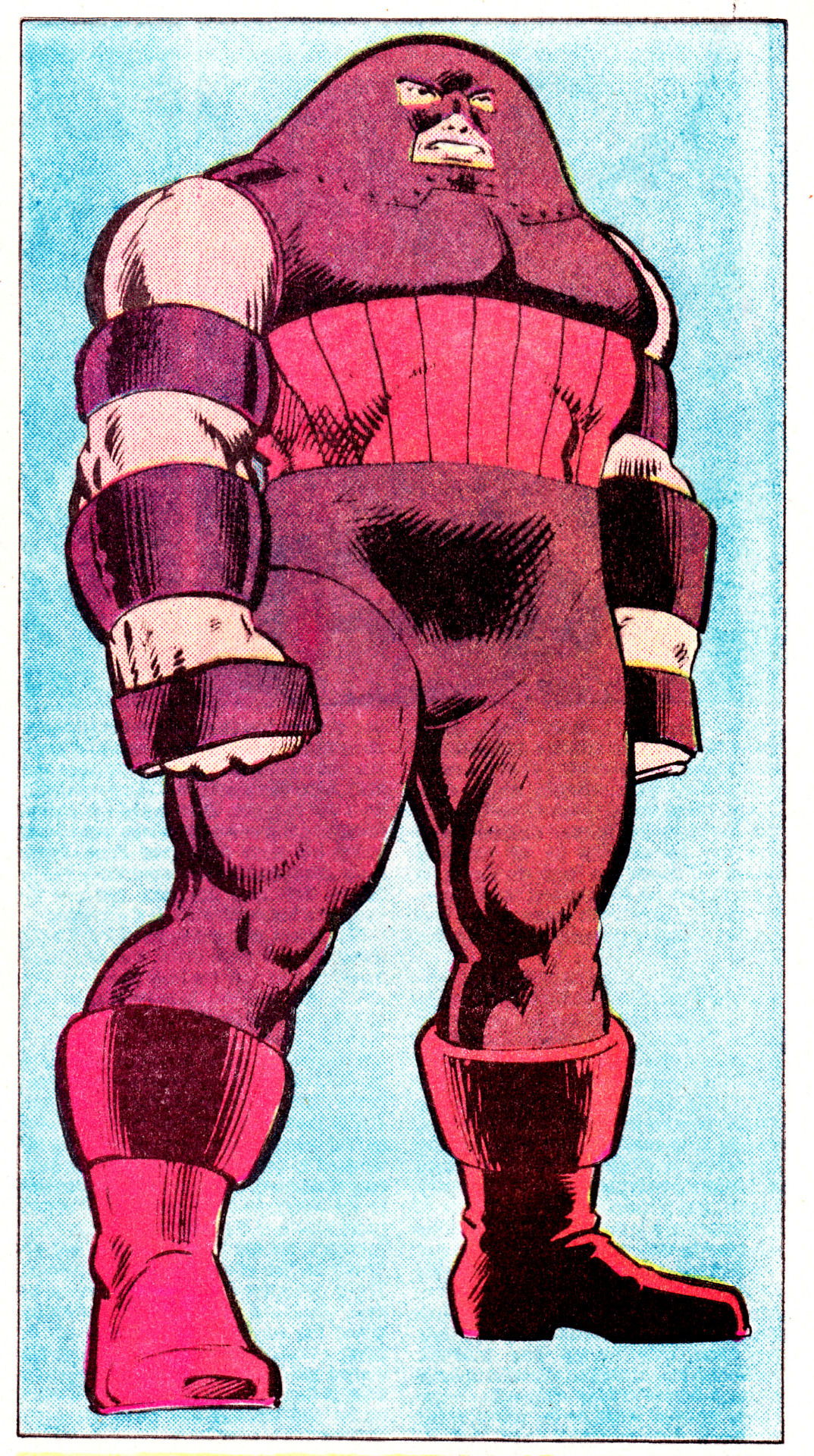 jthenr-comics-vault:  Juggernaut by John Romita Jr.Real Name: Cain MarkoHistory: