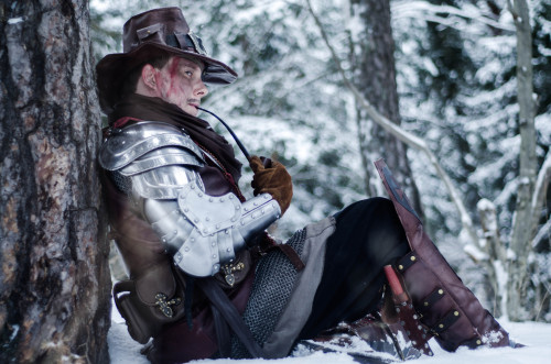 davio3d:  Witch hunter gearMe in my larp gear for my witch hunter role. Most of it (i.e not the metal plate) are handcrafted by myself. The costume is based alot of ideas from Warhammer, folklore, fantasy genre and own inspiration.Photographer: Cornelia