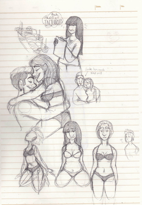 just a few crappy art sketches sorry about adult photos