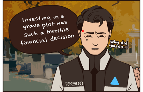 GAVIN’S FISCAL IRRESPONSIBILITY IS THROWING RK900 INTO DESPAIR! HE’S IN DESPAIR!A grave plot is actu