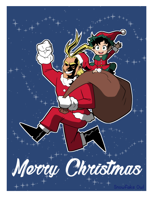 snowflake-owl: Posting this early because i wont be able to post it later today, Merry Christmas fro