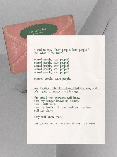 I Am Hard To Love. I Am Sorry.