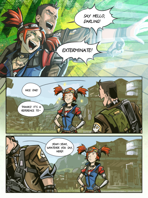 itsbettycore:What if Gaige really loves Earth pop-culture and nobody else does?I finally finished my