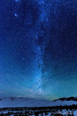 drxgonfly:  Milky Way over the Great Sand Dunes (by Matt Payne Photography)Facebook | Web | 500px