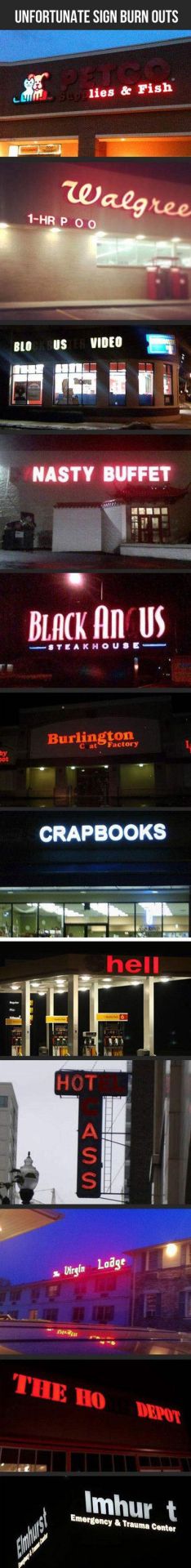 georgetakei:  These unfortunate sign burnouts have had me chuckling all weekend : http://ohmyyy.gt/NkUMuP