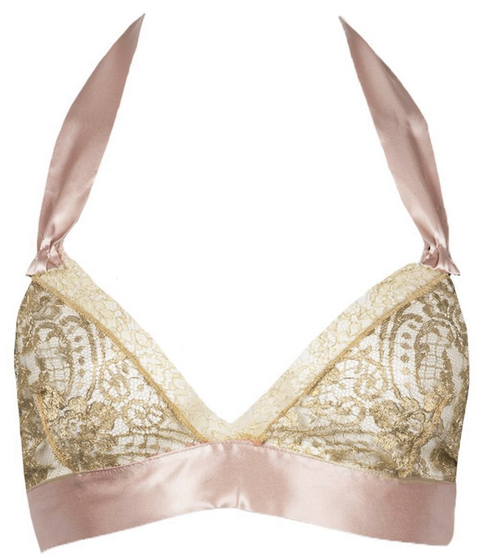 sadsofia:  dentellesetfroufrous:  Harlow lace bralet by Gilda & Pearl  ☩
