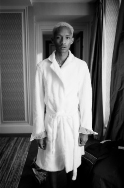 meninvogue: Jaden Smith photographed by Moisés Arias for Flaunt Magazine. Jaden wears talent’s own robe