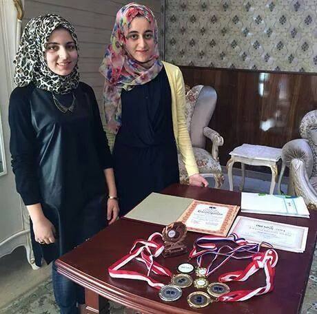 burialtomb:  formyummah:  kurdistania:  Congratulations and respect to these two brave young Kurdish women  (both 18) who invented  a new concept to detect bombs and explosions to save peoples life. We need more people like them.    Their names are