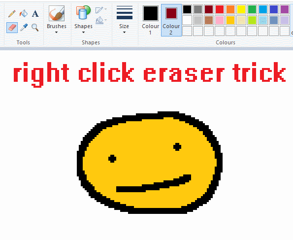 Ms Paint. You Know Her. U Used Her Age 8 To Make Loads Of Rainbow Ovals All Over The Canvas And Then
