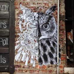 steampunktendencies:Street Art in Paris 