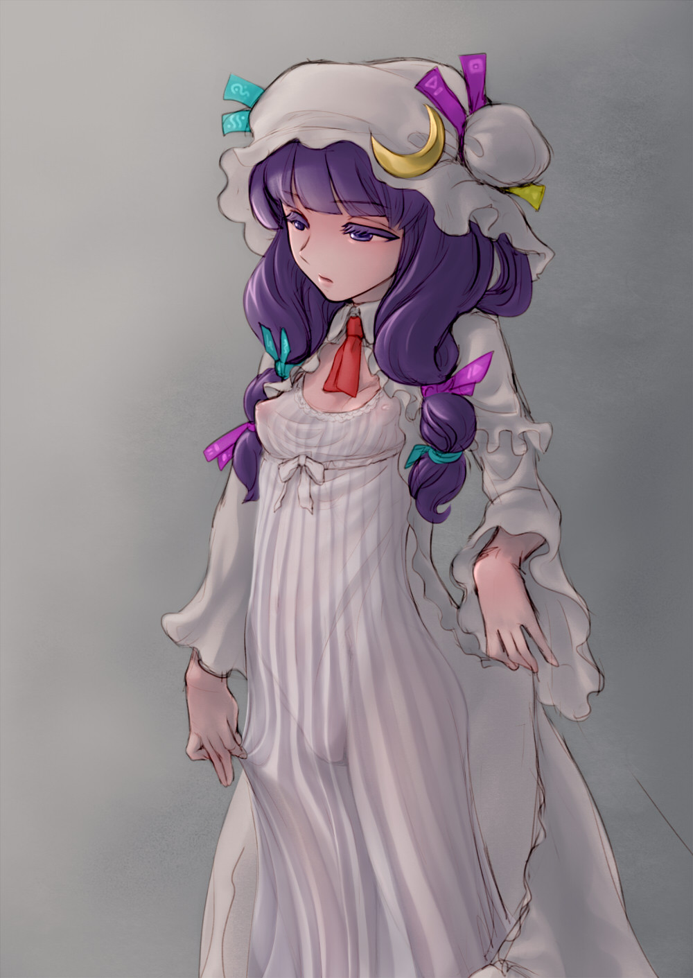Patchouli by Akai HanaI can however post petite depictions of characters over 100