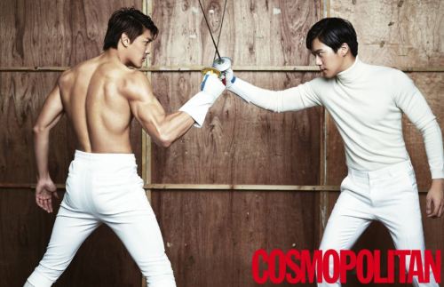 365daysofsexy:  HA SUK JIN and LEE JAE YOON 