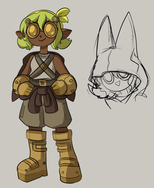 My rock gnome Artificer, Faelin for a campaign I’ll be playing in.