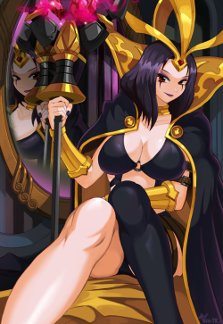 league-of-legends-sexy-girls:  LeBlanc