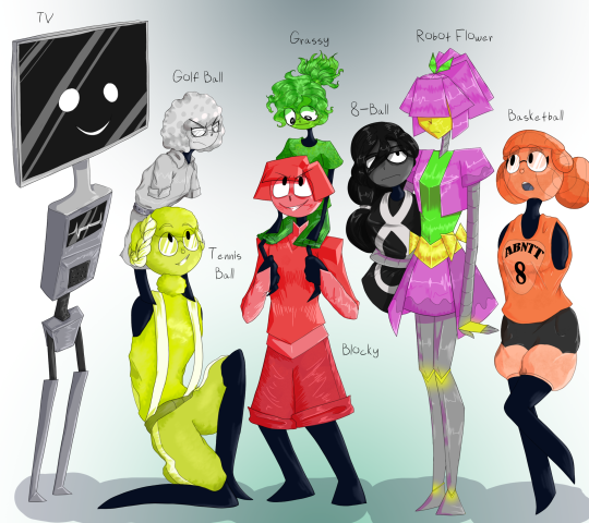 Welcome to the Crumch Chamber — EVERY SINGLE BFDI CHARACTER (pretty much,  i