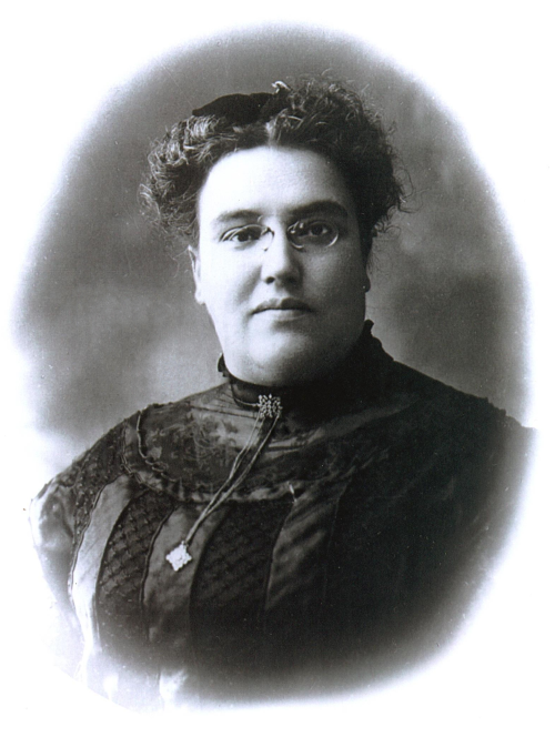  Portrait photograph of feminist activist Ana de Castro Osório (1872–1935) — Unknown photographer, 1