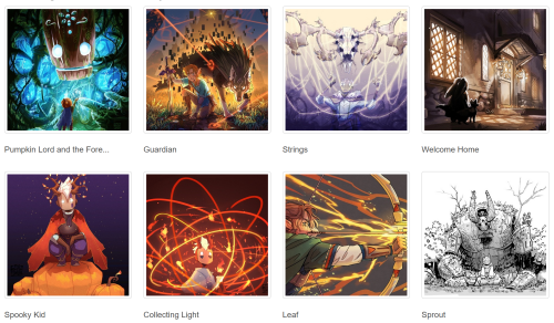 Hey there! I have an Inprnt set up for selling art prints!! There are 11 illustrations on the site a