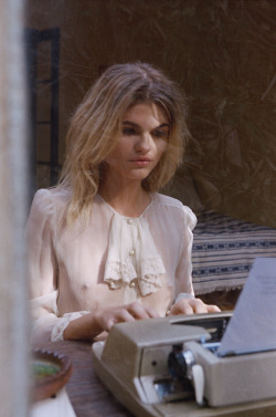 Pokies and a typewriter