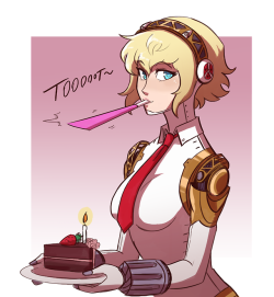 scruffyturtles:Toot tooooot for the birthday girl!