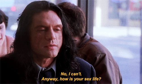 dongcroncher:  stream: The Room  (2003) dir. Tommy Wiseau The depth to this scene… Mark askin