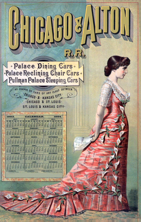 Chicago & Alton RR, 1884. by Halloween HJB flic.kr/p/2k5Q3Ge