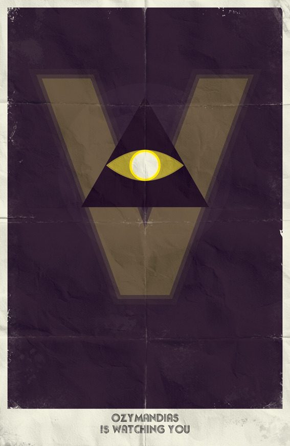 herochan: Watchmen Minimalist Posters Created by Marko Manev || Tumblr 