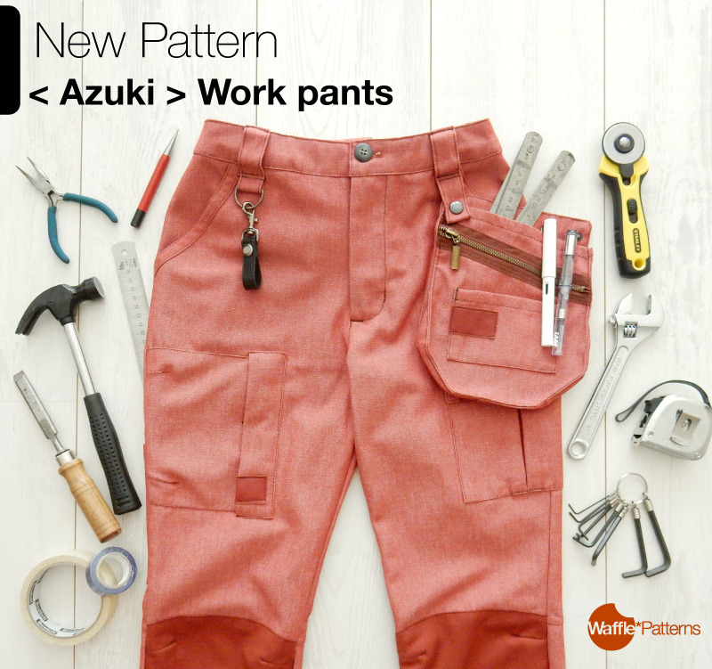 Meet new sewing pattern  Work pantsI feel it’s a bit strange time to release a new product. But I also hope this helps people enjoying to spend time at home.
Meet my new sewing pattern, Work pants .
I am a big fan of utility/work items and making or...