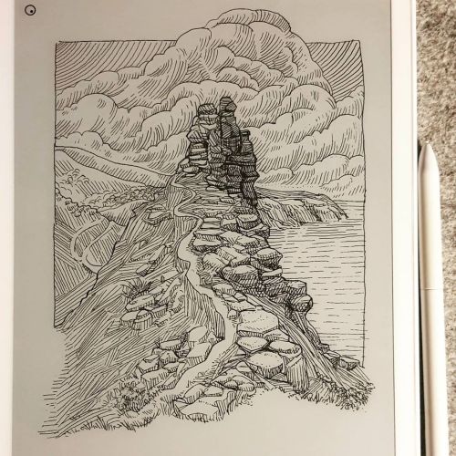 studying #crosshatching on #remarkablepaper  www.instagram.com/p/CE7Mc3tDD6z/?igshid=pt0lk5e