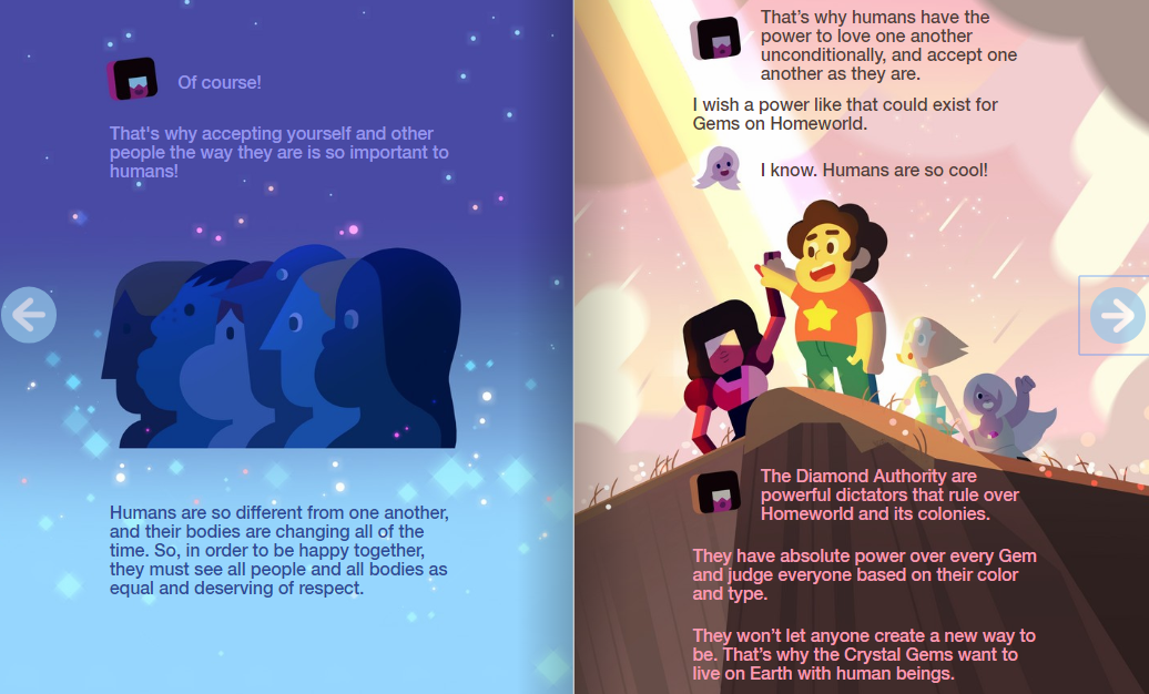 passionpeachy:there’s a new dove self-esteem project x steven universe e-book that