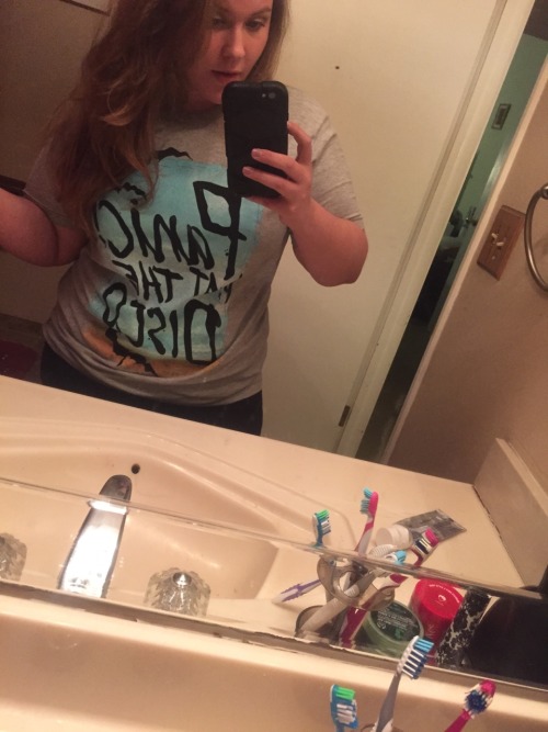 sierra-marie94: Digging my new PATD shirt :p