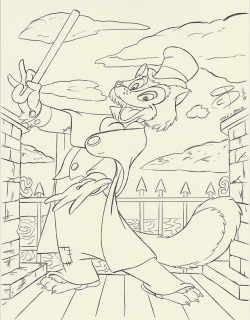 rcbrockprime:RCBrock Here! Good morning internet last night I put together this drawing of “Honest John Worthington Foulfellow” from Disney’s Pinocchio Hope you like it.