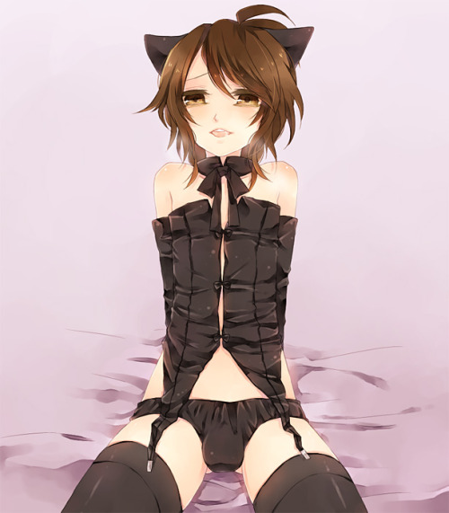 Porn Pics Does anyone want to be my cute catgirl teehee