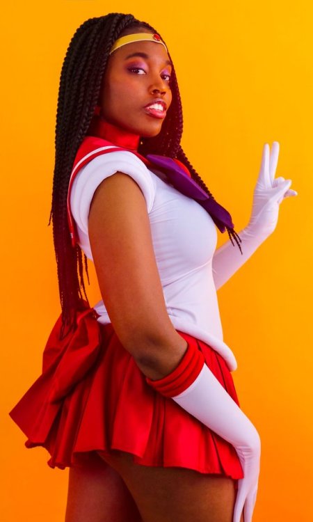 superheroesincolor: Sailor   Mars   #Cosplay porn pictures