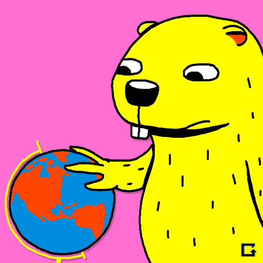 jdweiss:  gifnews:  Scientists Acquire More Proof That Only Beavers Can Save the World.  “… and I’ll whisper… No.” 