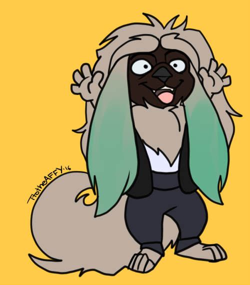 ttotheaffy:  Peke ears look like twin tails… 
