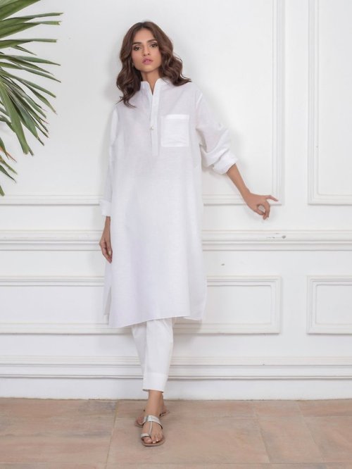 highfashionpakistan: Today’s obsession, Misha Lakhani’s mardana kurti. &lt;3&nb