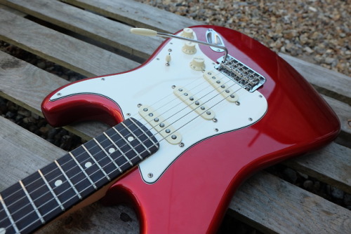 glorifiedguitars: Fender American Professional Stratocaster in Candy Apple Red Glorified Guitar