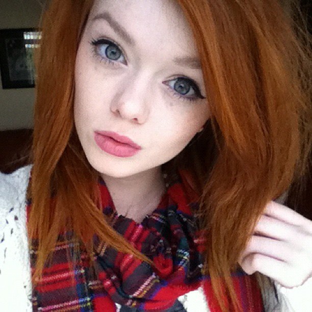  Lass and her freckles &lt;3 