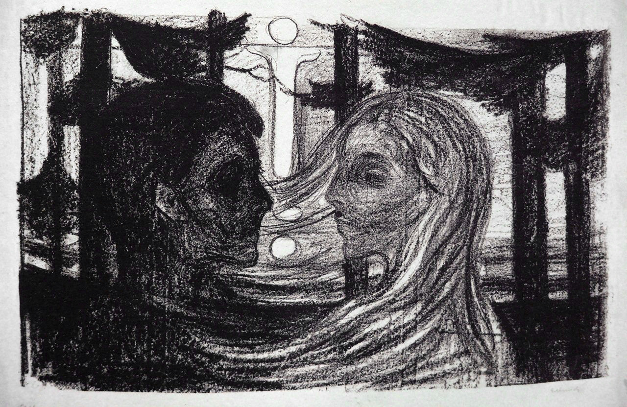 leserpente: Edvard Munch Attraction II (1896).  