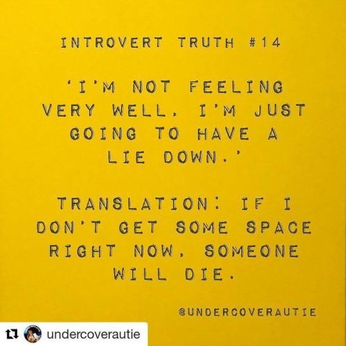 #Repost @undercoverautie (@get_repost)・・・#introverttruth #introvert #infj #alonetime #solitude #auti