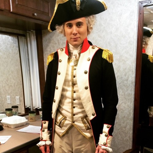 wtfsimcoe: Meet Brian Wiles as Marquis de Lafayette! (And here’s his facebook page.)