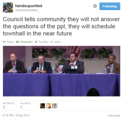 Iwriteaboutfeminism:  City Council Meeting On Tuesday Night In Ferguson. Part 6.