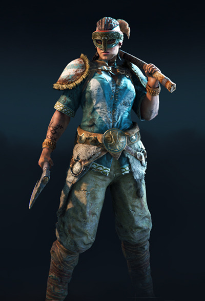 aryksa: The ladies of For Honor (beta) Actual, working armor for women??? In 2k17??? No boob plates 