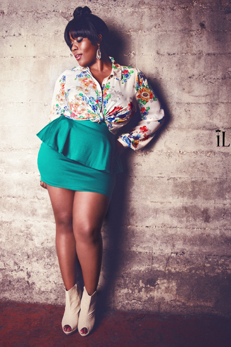 prettyplussize:  Belle Johnson 