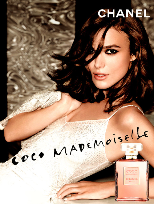 mermaidthing:  Keira Knightley as the face of Chanel’s 2007, 2009, 2011, and 2014 Coco Mademoiselle 