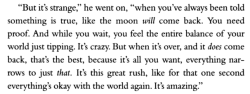 aseaofquotes:  Sarah Dessen, Keeping the Moon 