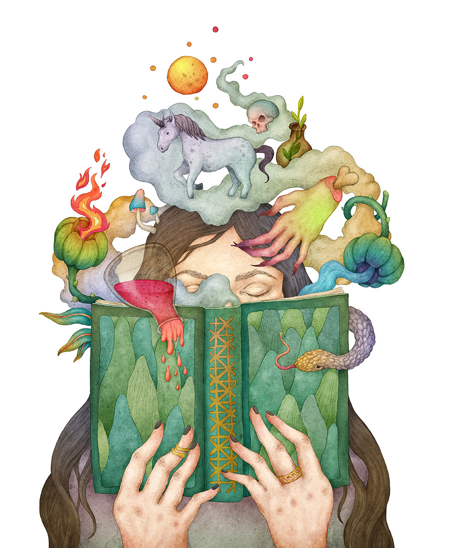 Ilustración por Olga Svart